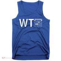 Fun And Cool Wtf With F Chord Gift Tank Top thumb 0