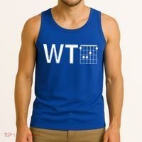 Fun And Cool Wtf With F Chord Gift Tank Top thumb 3
