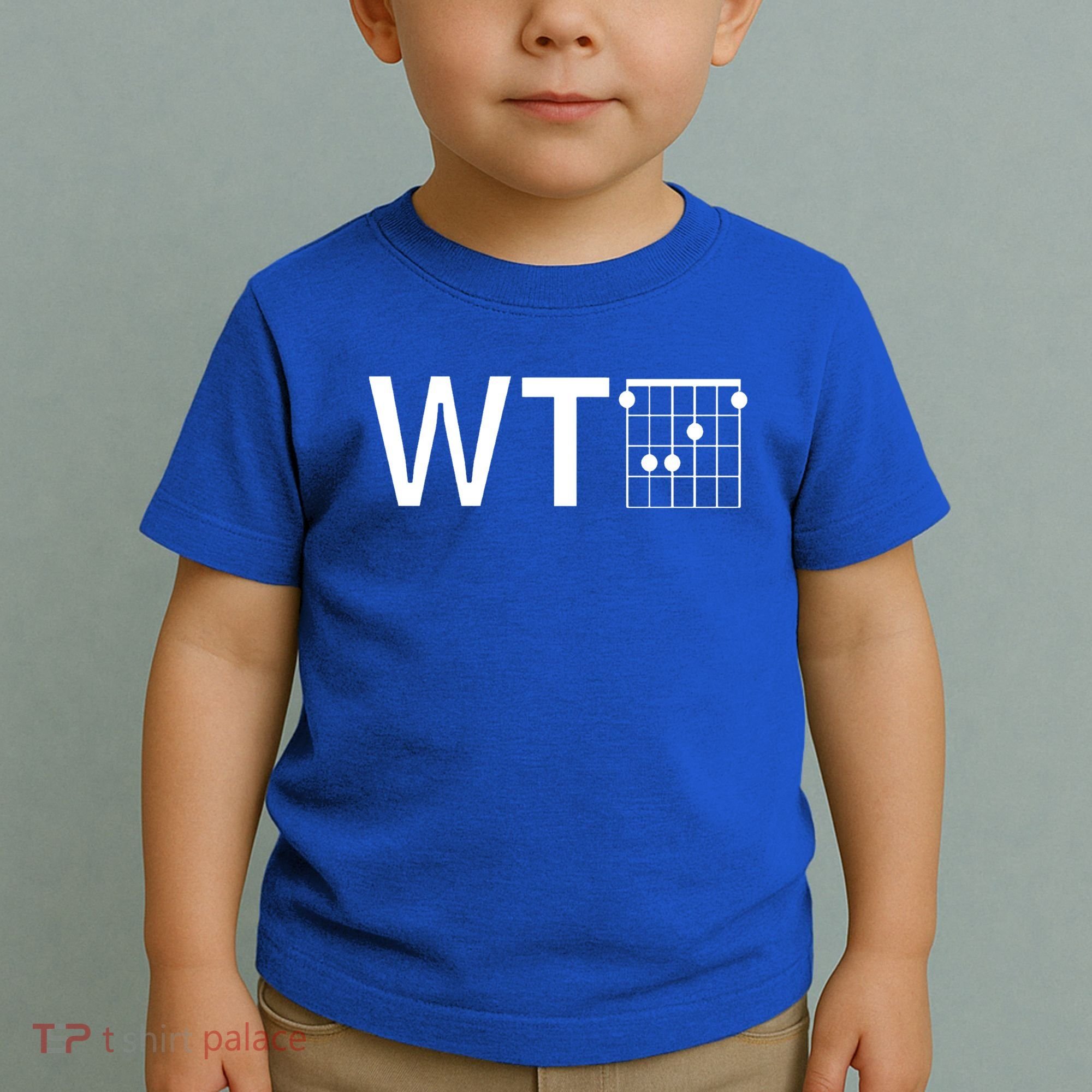 Fun And Cool Wtf With F Chord Gift Toddler T-Shirt