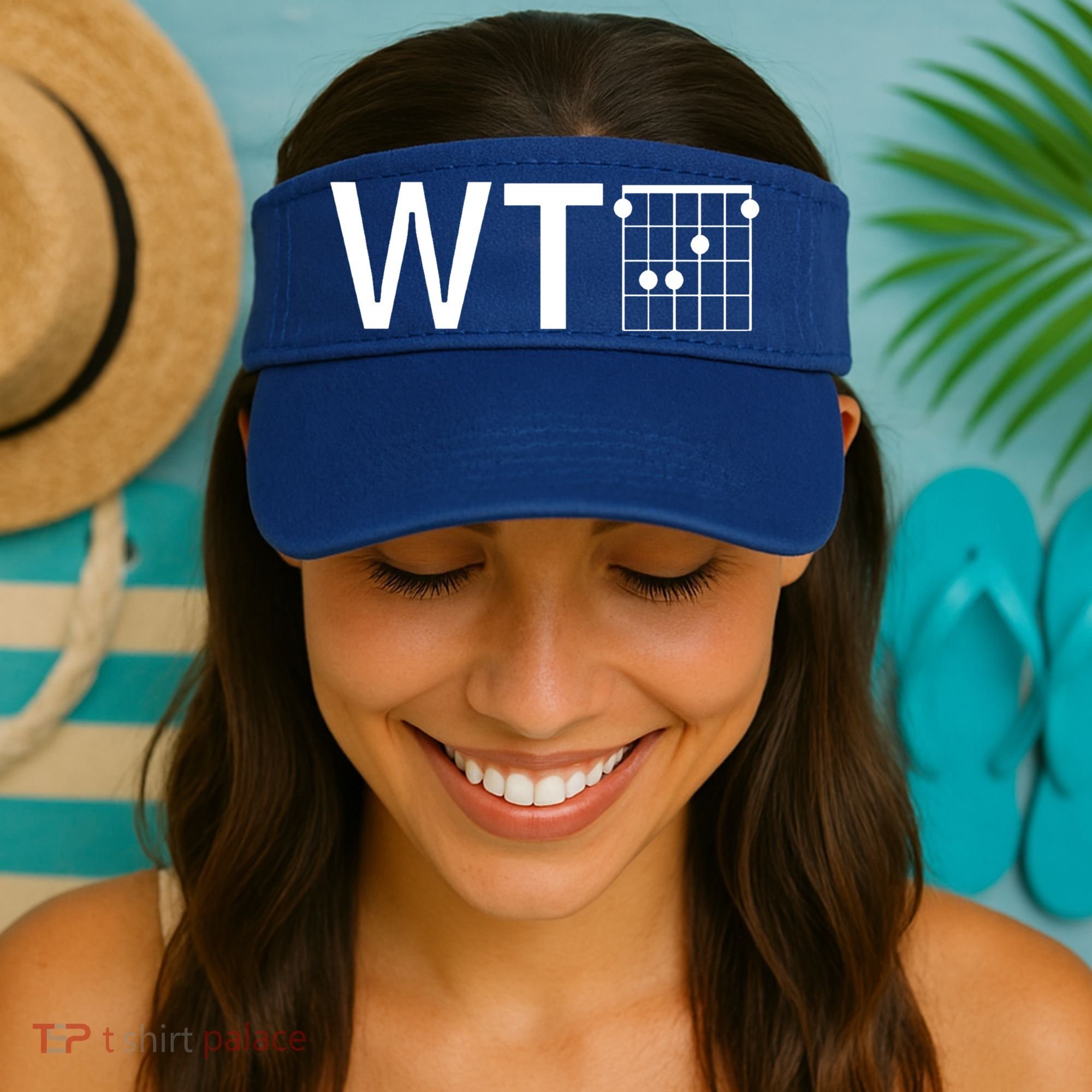 Fun And Cool Wtf With F Chord Gift Visor