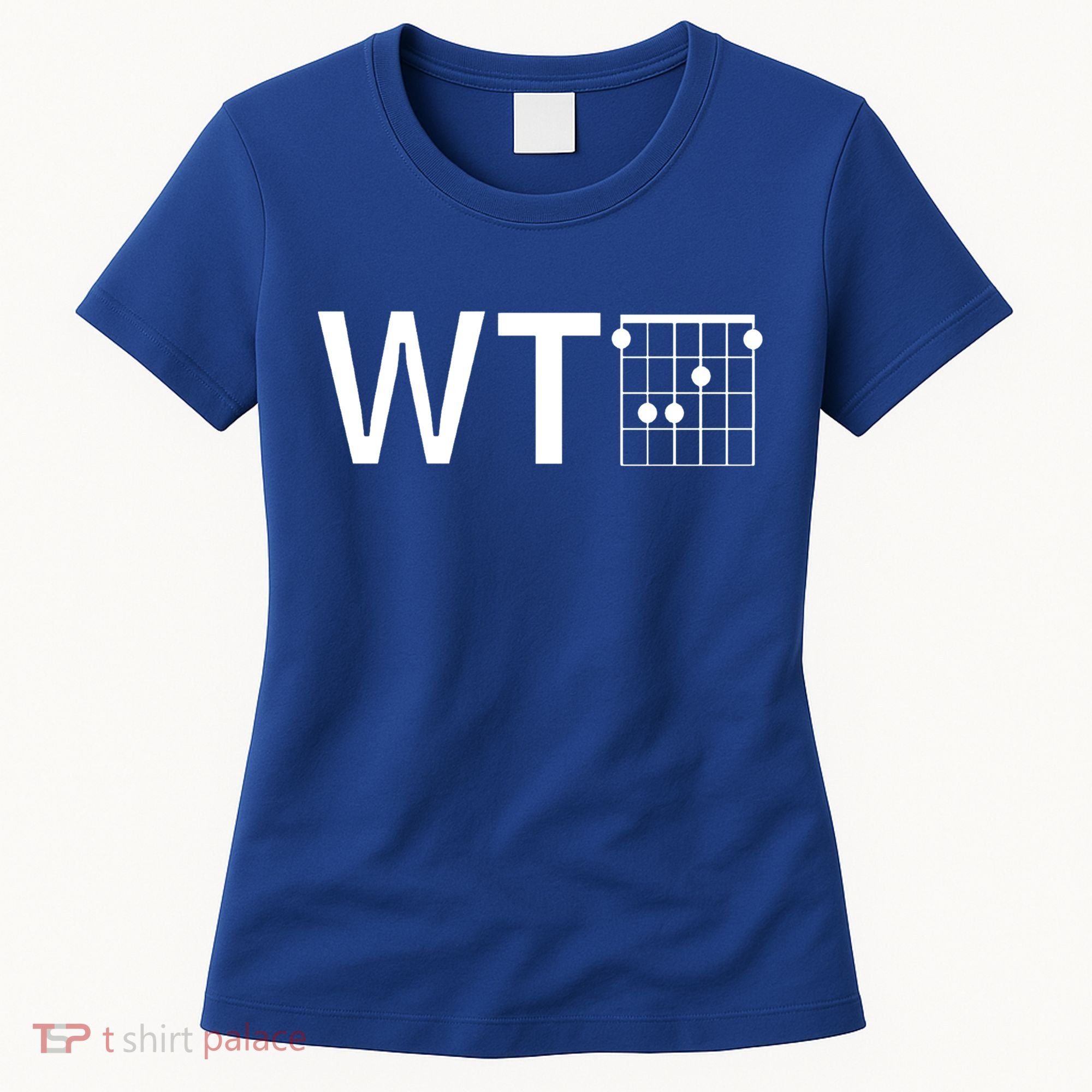 Fun And Cool Wtf With F Chord Gift Women's T-Shirt