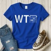 Fun And Cool Wtf With F Chord Gift Women's T-Shirt thumb 3