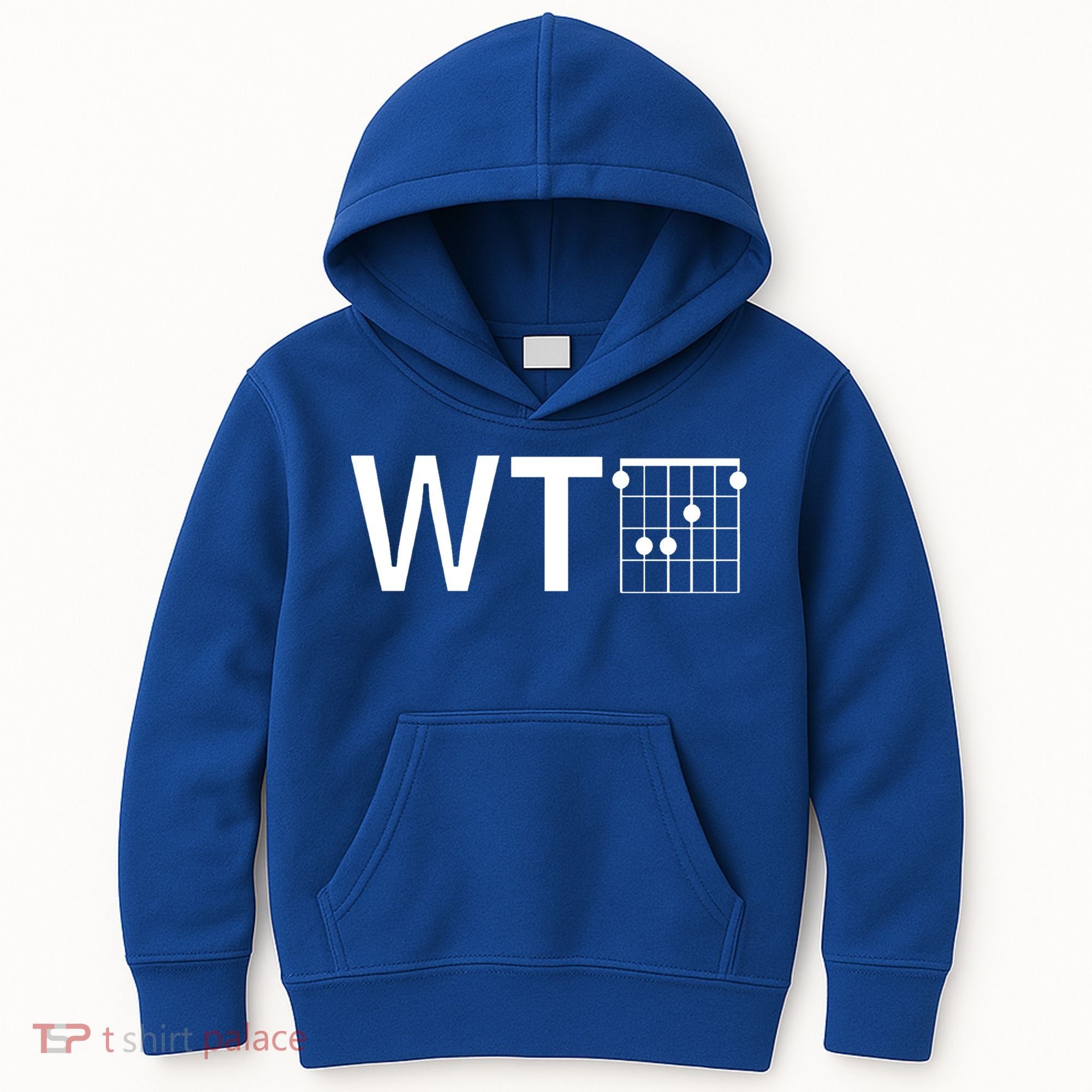 Fun And Cool Wtf With F Chord Gift Kids Hoodie