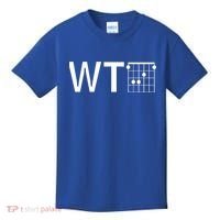 Fun And Cool Wtf With F Chord Gift Kids T-Shirt thumb 0