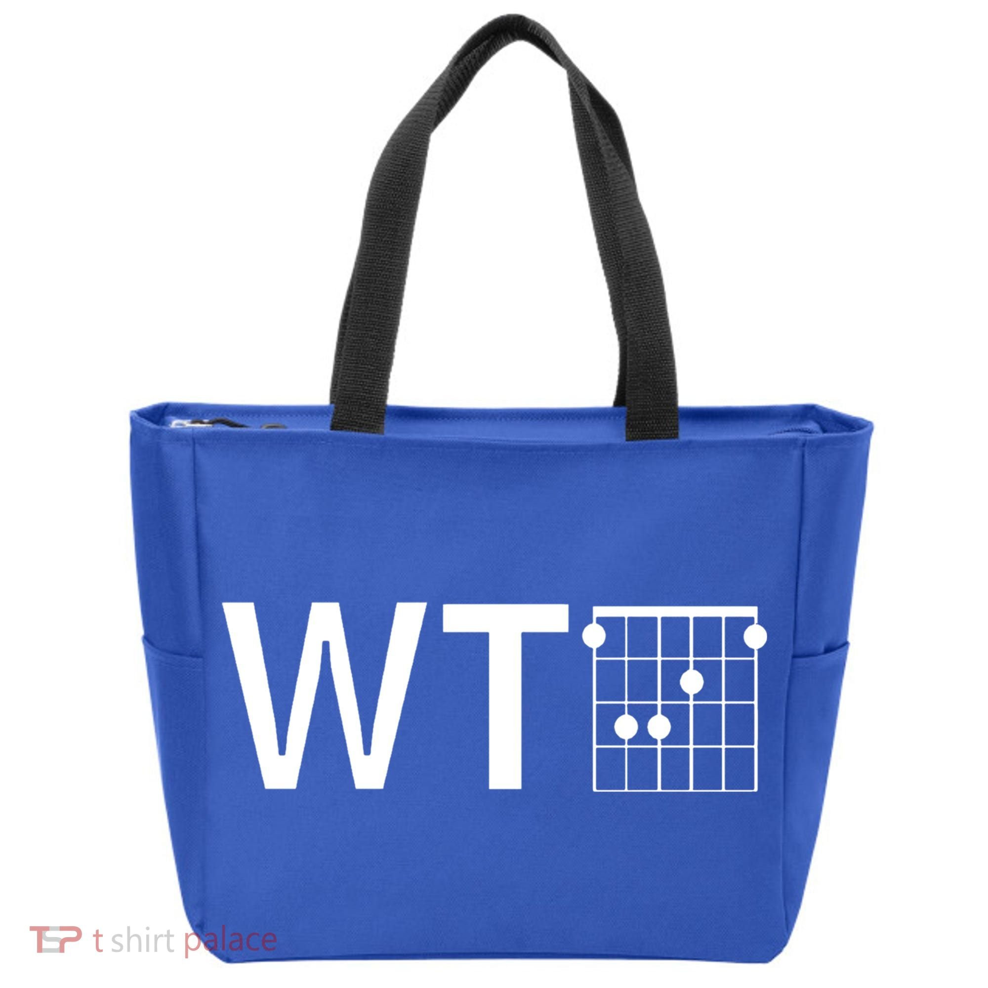 Fun And Cool Wtf With F Chord Gift Tote Bag
