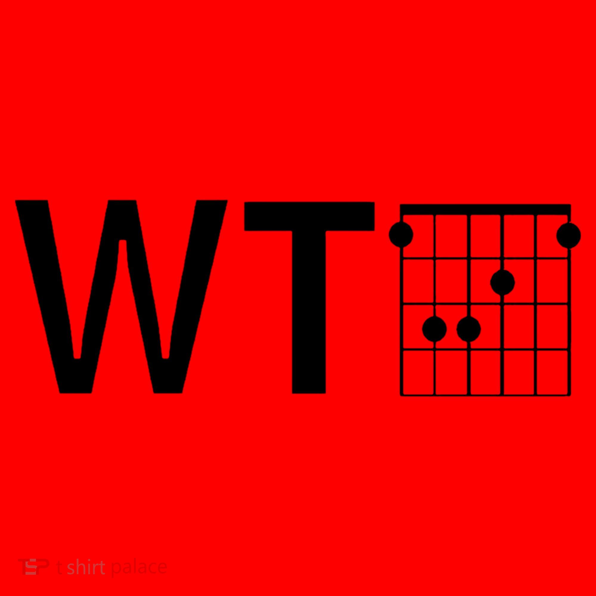 Fun And Cool Wtf With F Chord Gift Santa Hat