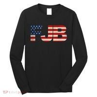 FJB American Camo Logo F*ck Joe Biden Long Sleeve Shirt thumb 0