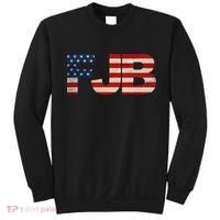 FJB American Camo Logo F*ck Joe Biden Sweatshirt thumb 0