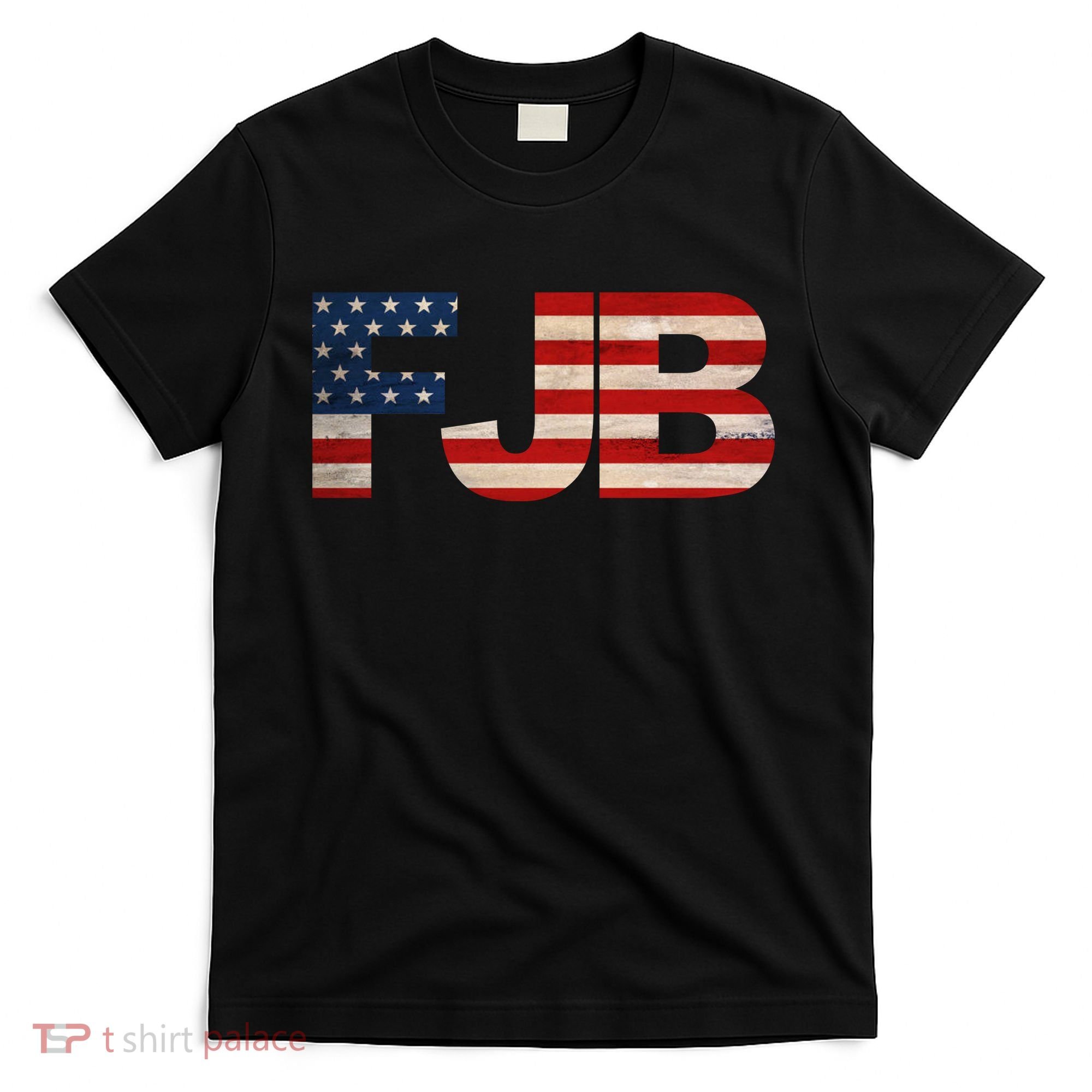 FJB American Camo Logo F*ck Joe Biden T-Shirt