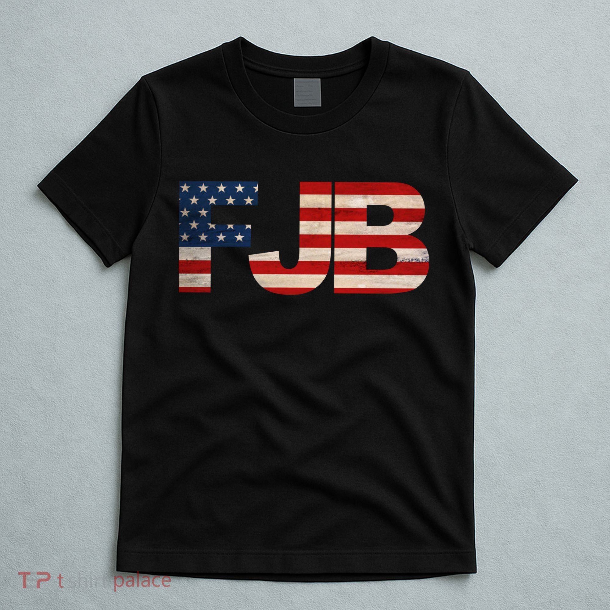 FJB American Camo Logo F*ck Joe Biden T-Shirt