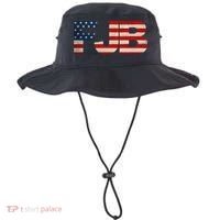 FJB American Camo Logo F*ck Joe Biden Bucket Hat thumb 0