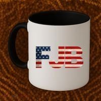 FJB American Camo Logo F*ck Joe Biden Coffee Mug thumb 2