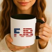 FJB American Camo Logo F*ck Joe Biden Coffee Mug thumb 3