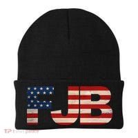 FJB American Camo Logo F*ck Joe Biden Beanie thumb 0