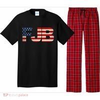 FJB American Camo Logo F*ck Joe Biden Pajama Set thumb 0