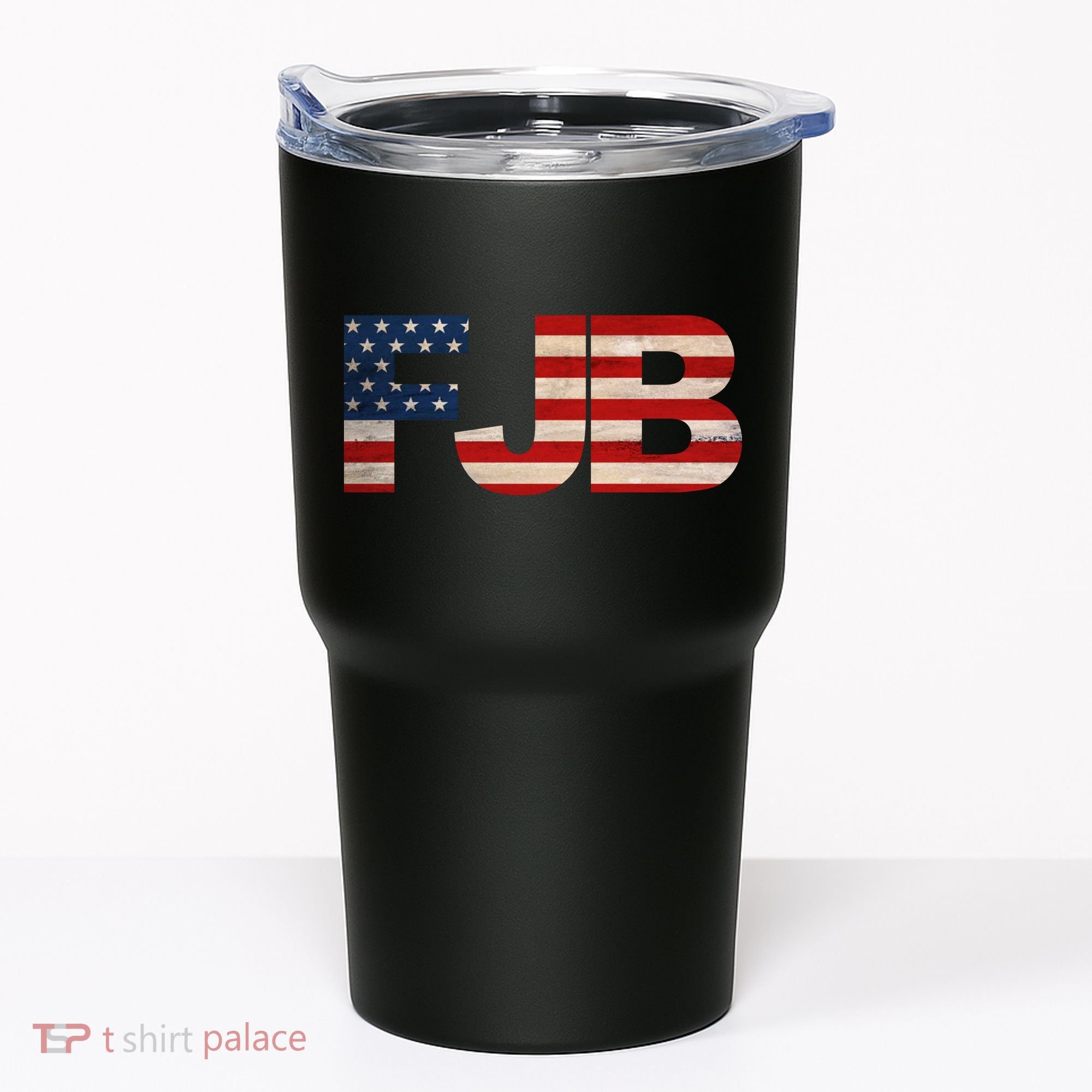 FJB American Camo Logo F*ck Joe Biden Tumbler
