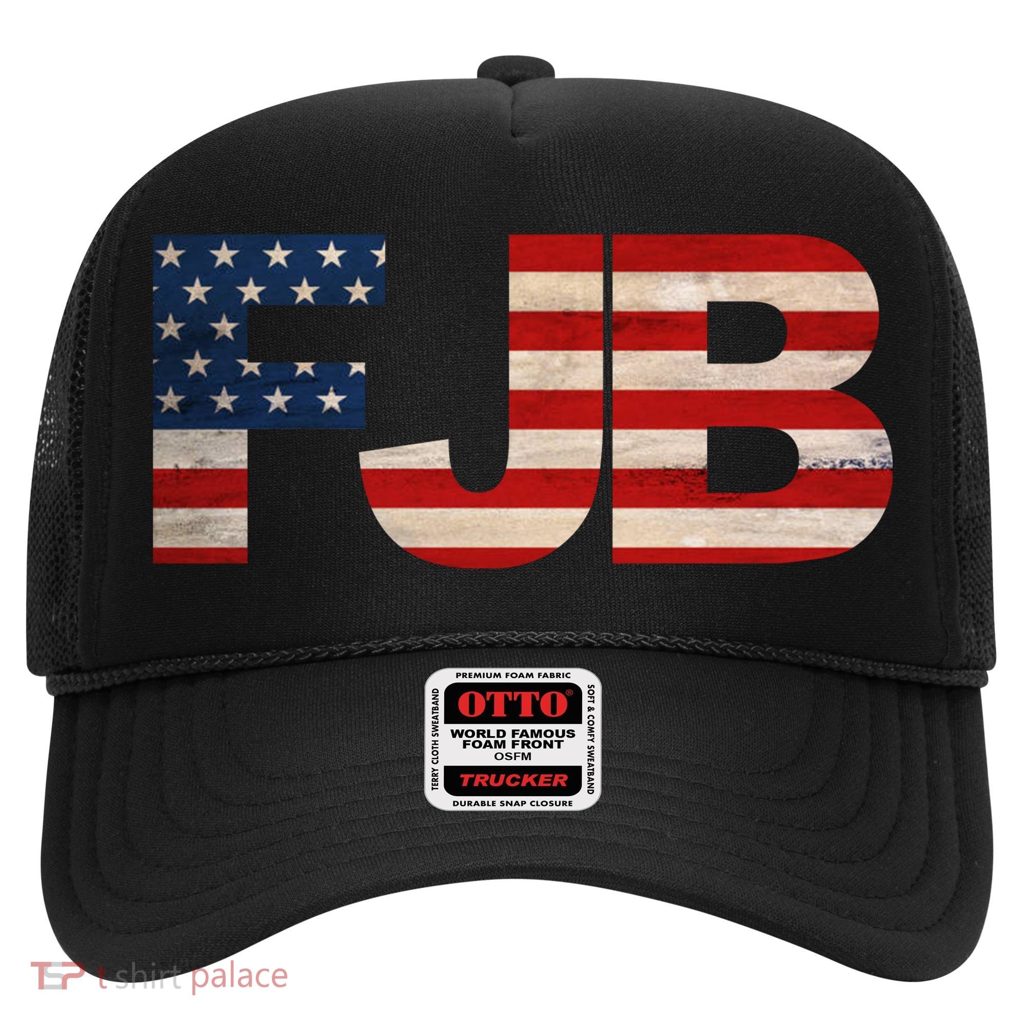 FJB American Camo Logo F*ck Joe Biden Hat