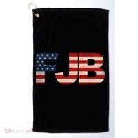 FJB American Camo Logo F*ck Joe Biden Golf Towel thumb 0
