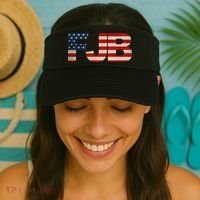 FJB American Camo Logo F*ck Joe Biden Visor thumb 2