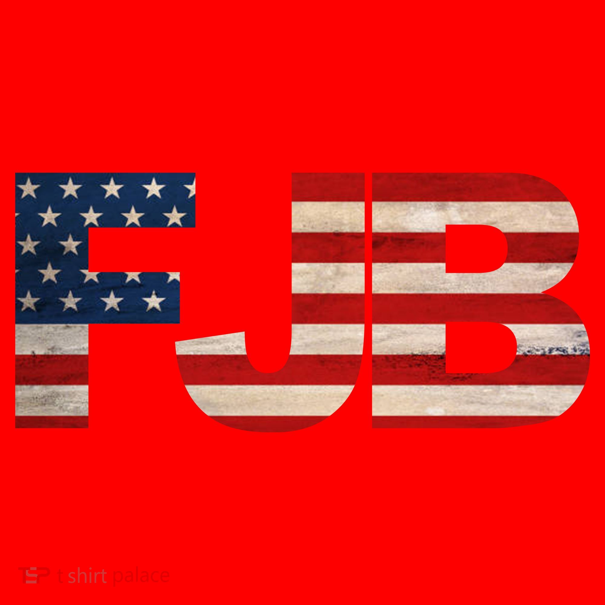 FJB American Camo Logo F*ck Joe Biden Santa Hat