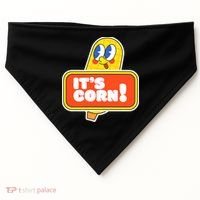 Funny And Cute It’s Corn On The Cob Corn Lover USA-Made Doggie Bandana thumb 0