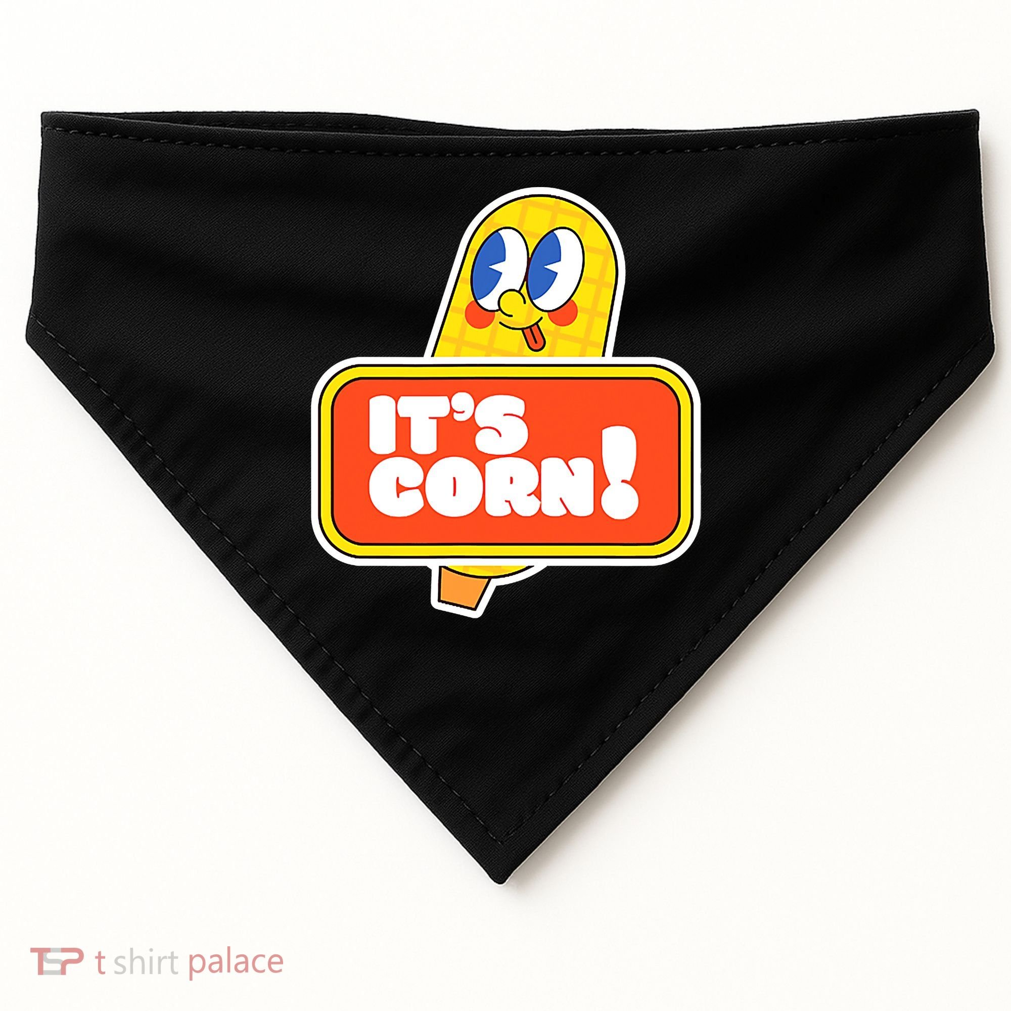 Funny And Cute It’s Corn On The Cob Corn Lover USA-Made Doggie Bandana