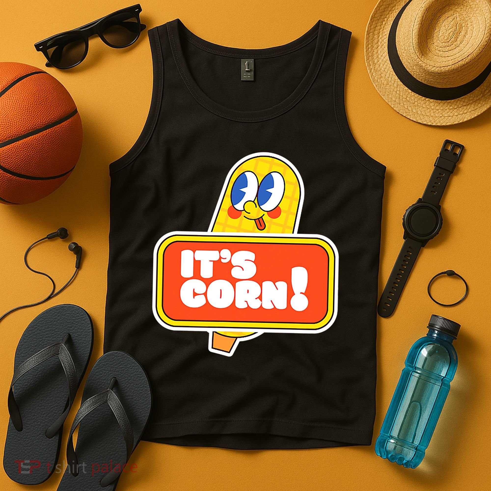 Funny And Cute It’s Corn On The Cob Corn Lover Tank Top