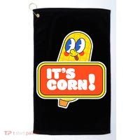 Funny And Cute It’s Corn On The Cob Corn Lover Golf Towel thumb 0