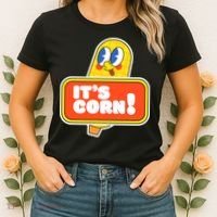 Funny And Cute It’s Corn On The Cob Corn Lover Women's T-Shirt thumb 2