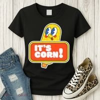 Funny And Cute It’s Corn On The Cob Corn Lover Women's T-Shirt thumb 3