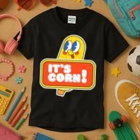 Funny And Cute It’s Corn On The Cob Corn Lover Kids T-Shirt thumb 3