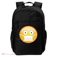 Face Medical Mask Emoji Backpack thumb 0