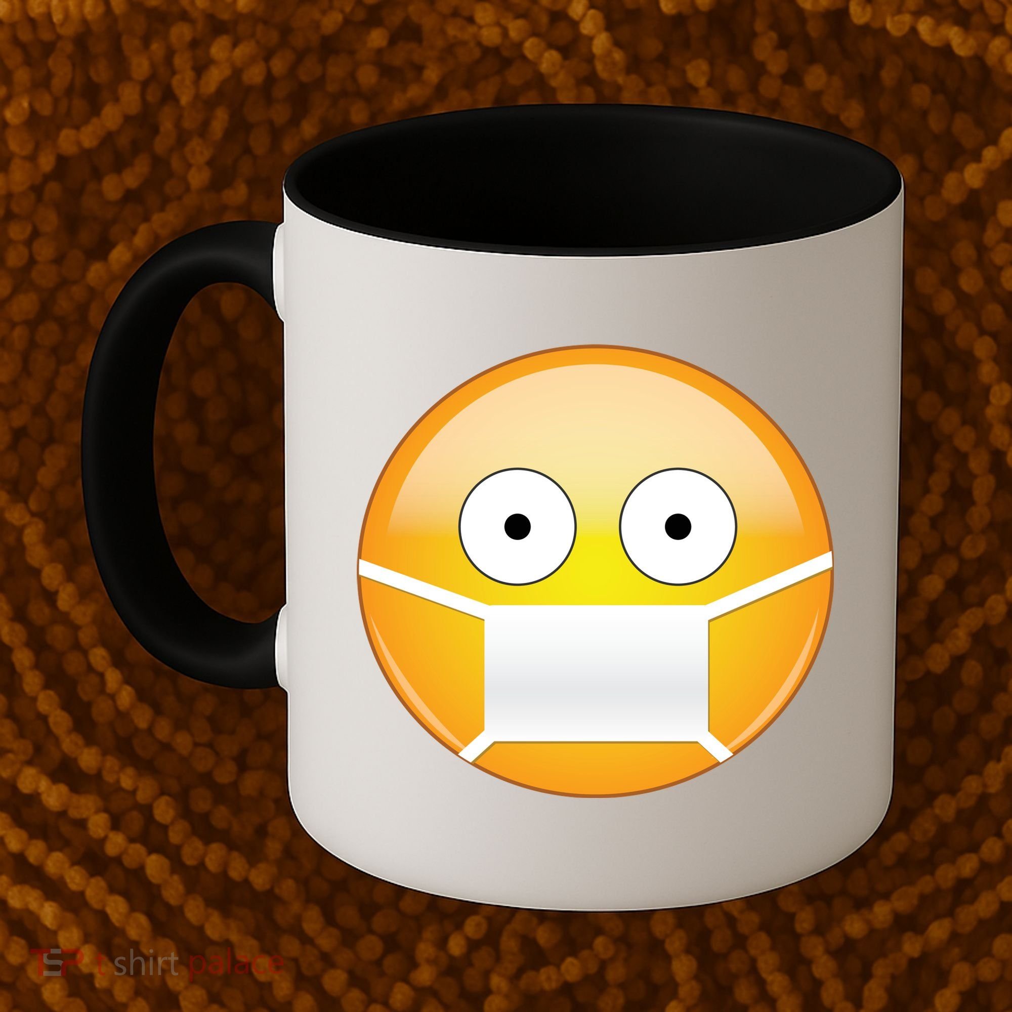 Face Medical Mask Emoji Coffee Mug