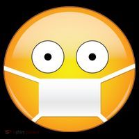 Face Medical Mask Emoji Ornament thumb 1