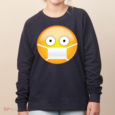 Face Medical Mask Emoji Women's Sweatshirt