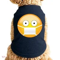 Face Medical Mask Emoji Doggie Tank thumb 0