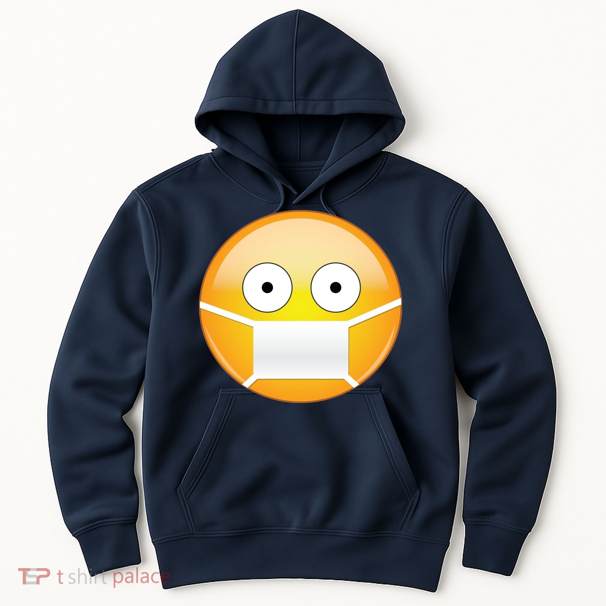 Face Medical Mask Emoji Hoodie
