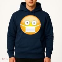 Face Medical Mask Emoji Hoodie thumb 2