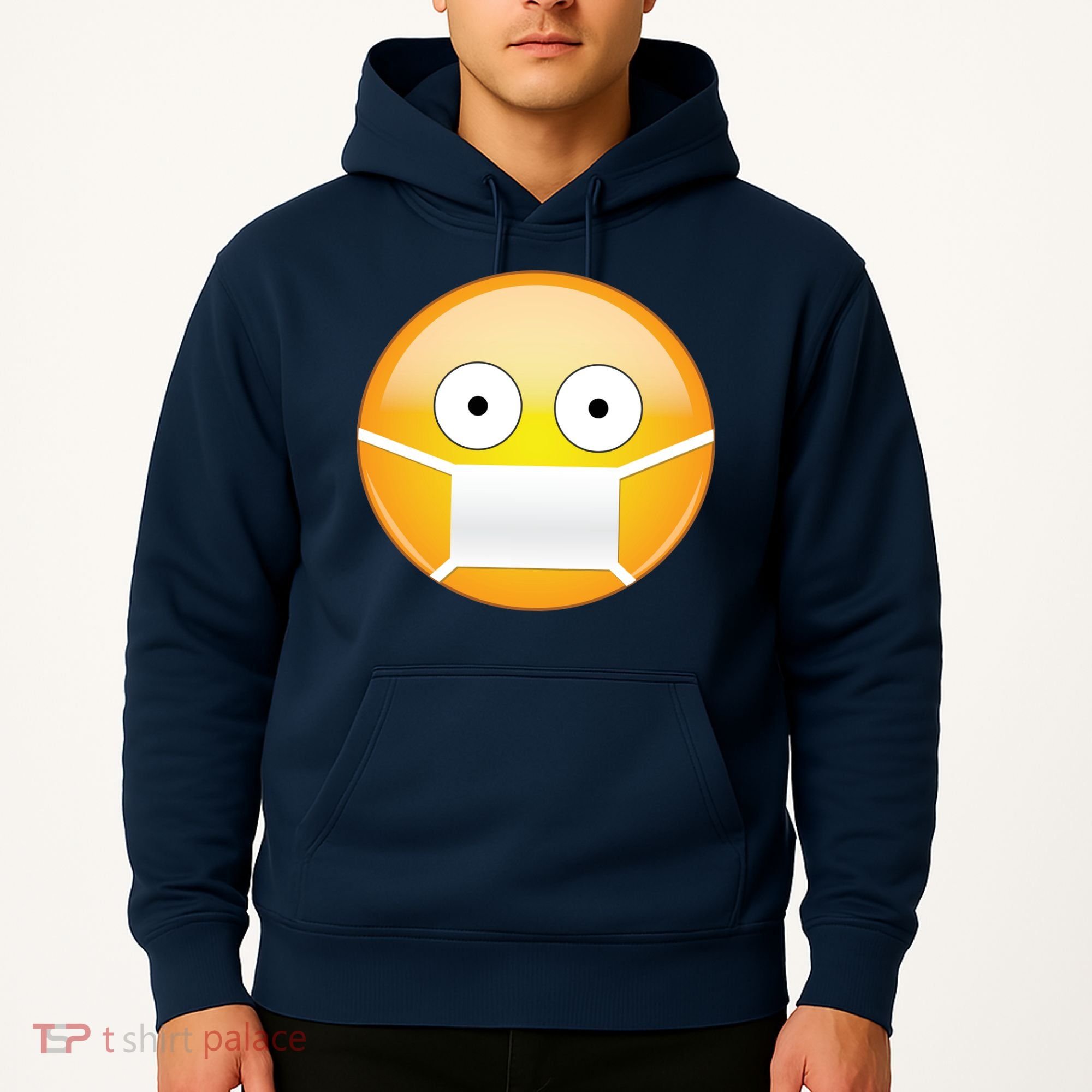 Face Medical Mask Emoji Hoodie