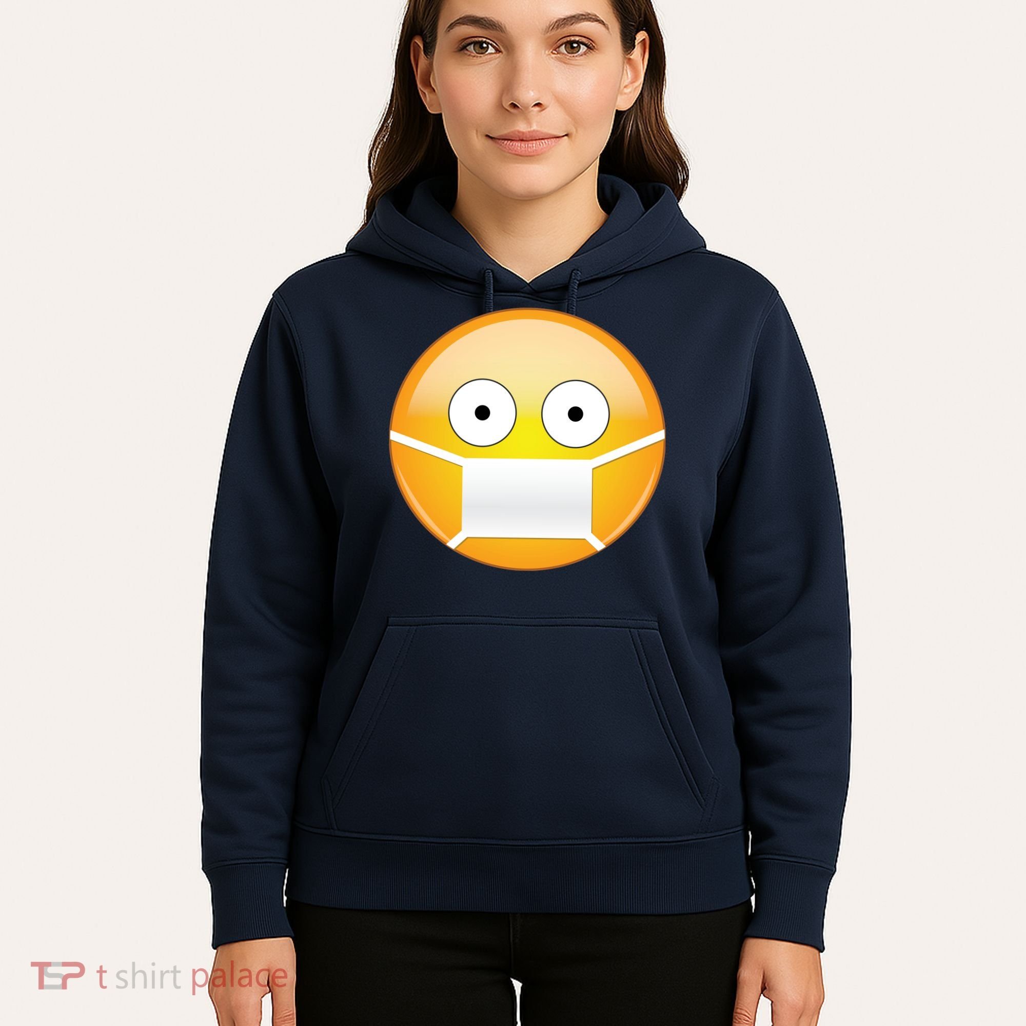 Face Medical Mask Emoji Hoodie
