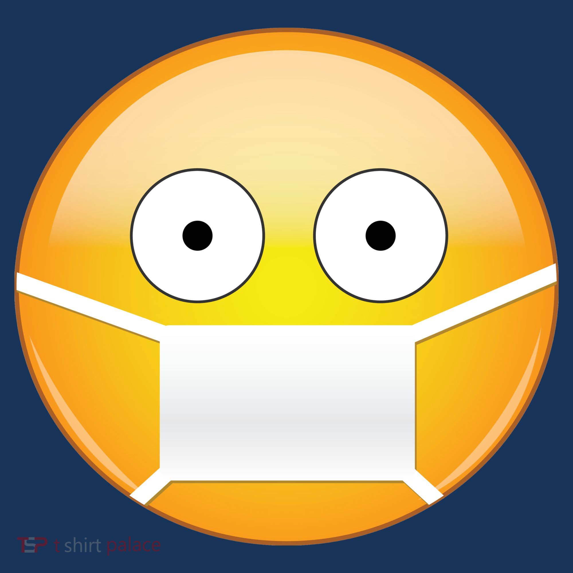 Face Medical Mask Emoji Apron