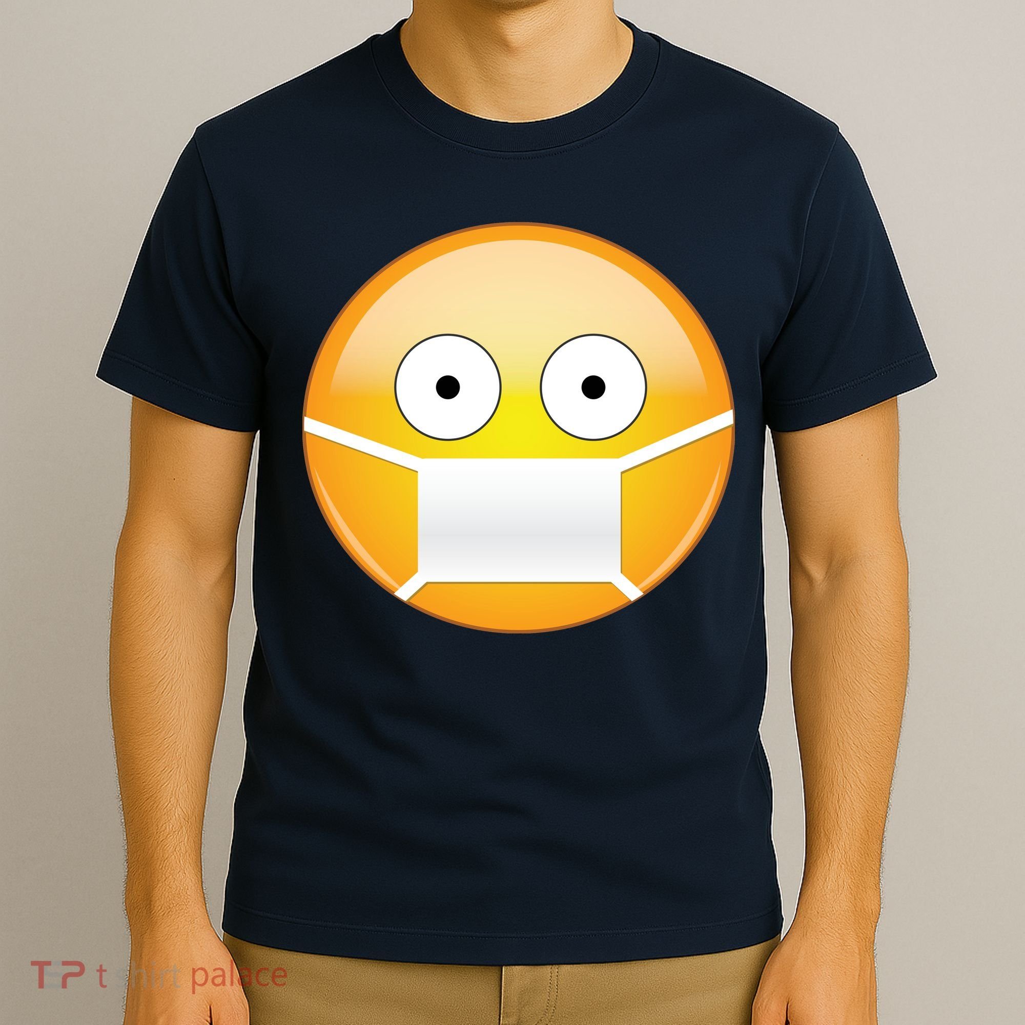 Face Medical Mask Emoji T-Shirt
