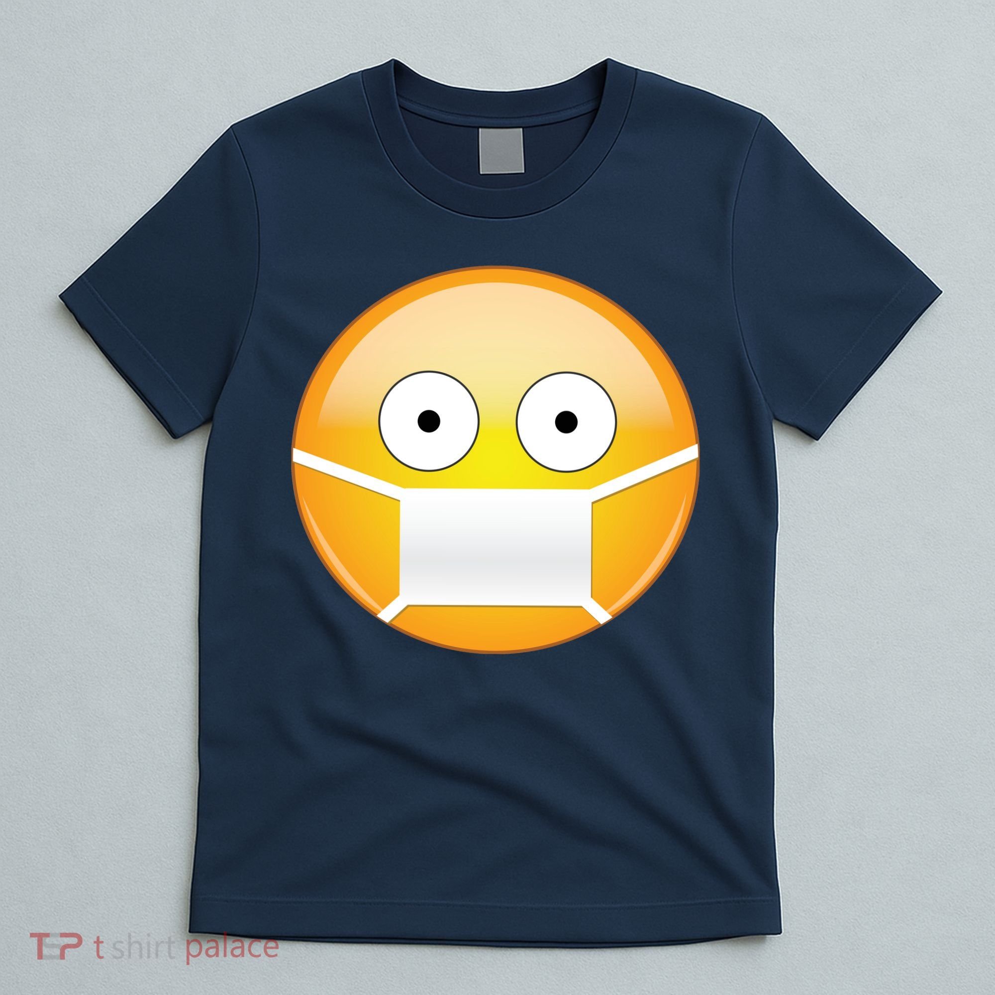 Face Medical Mask Emoji T-Shirt