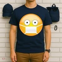 Face Medical Mask Emoji T-Shirt thumb 6