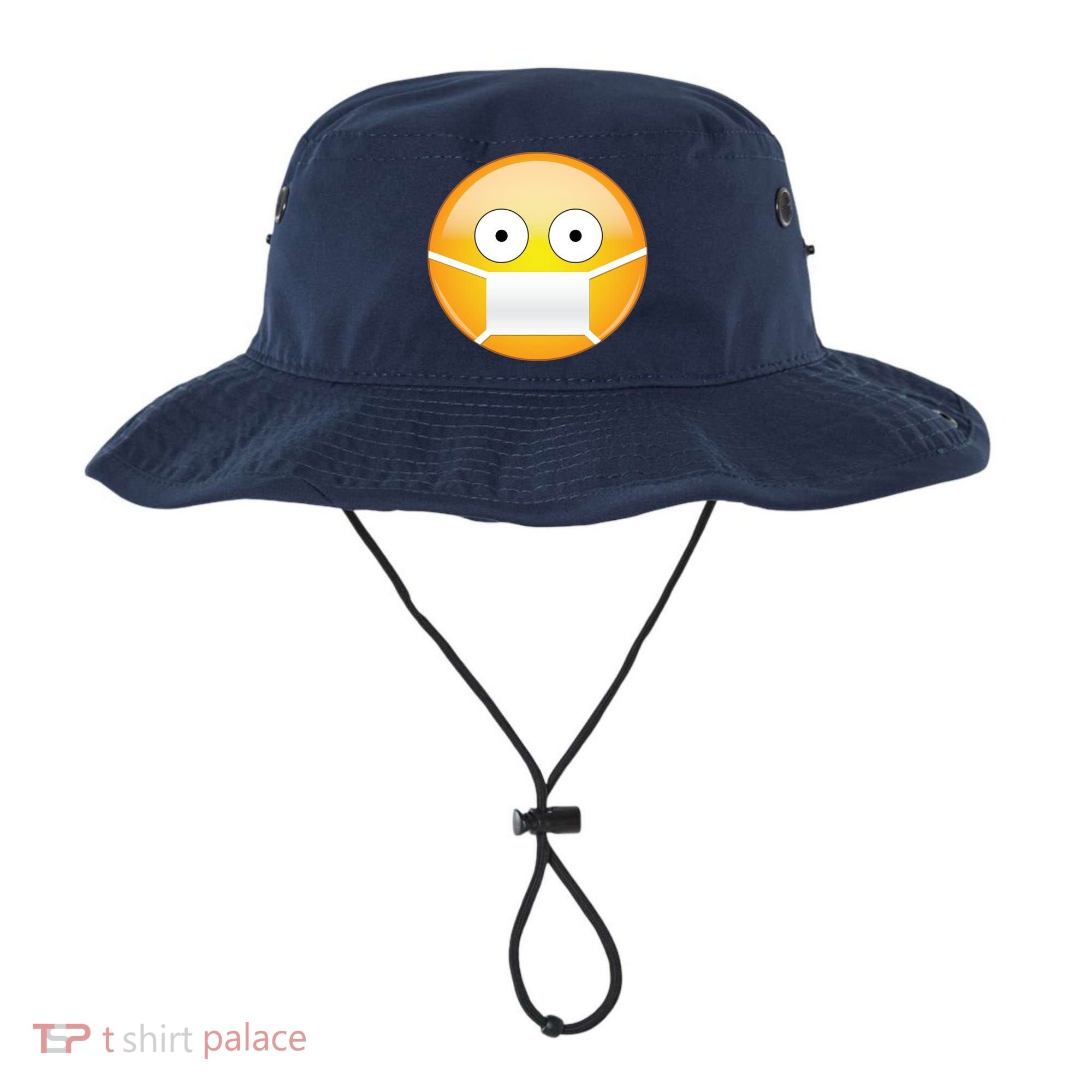 Face Medical Mask Emoji Bucket Hat