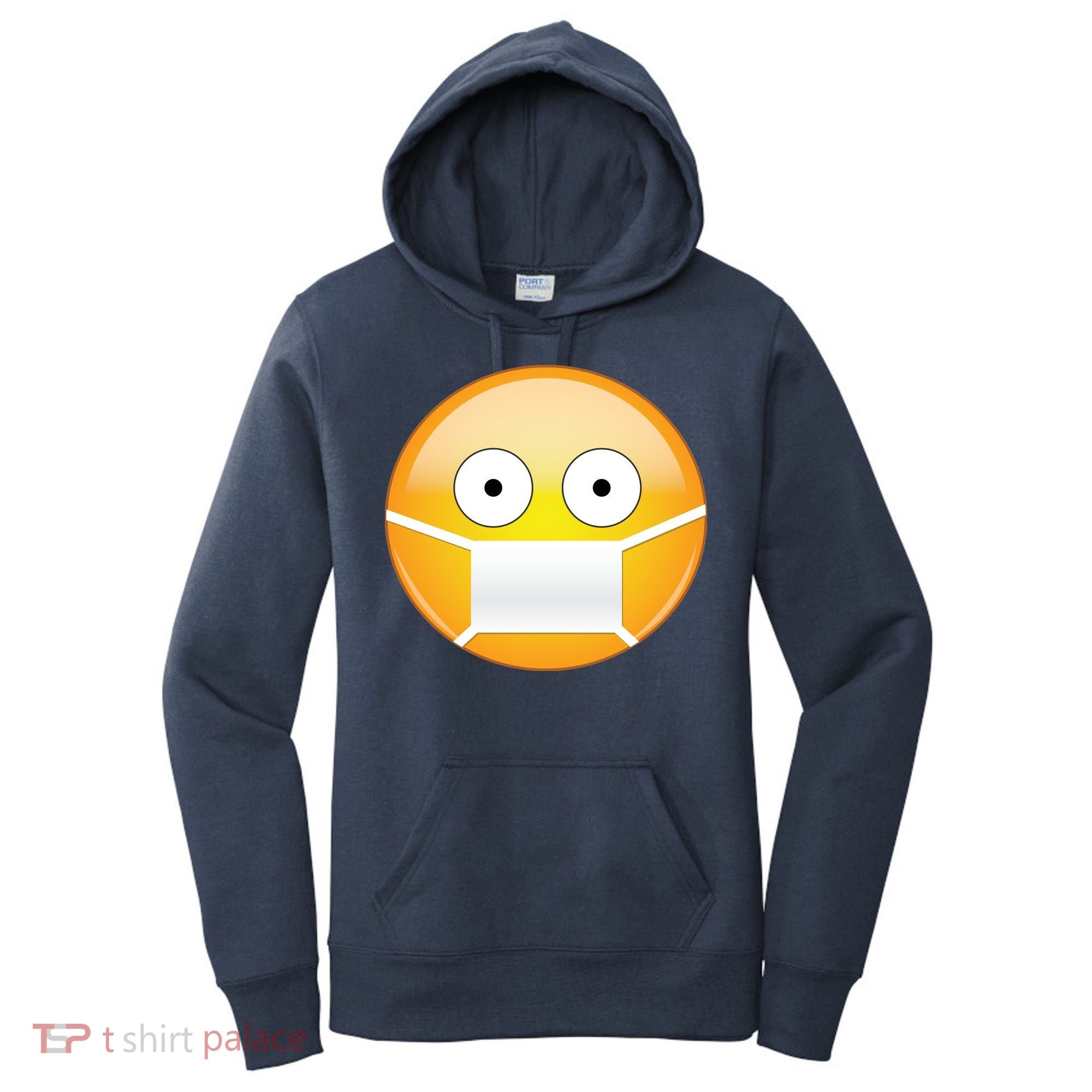 Face Medical Mask Emoji Women's Hoodie