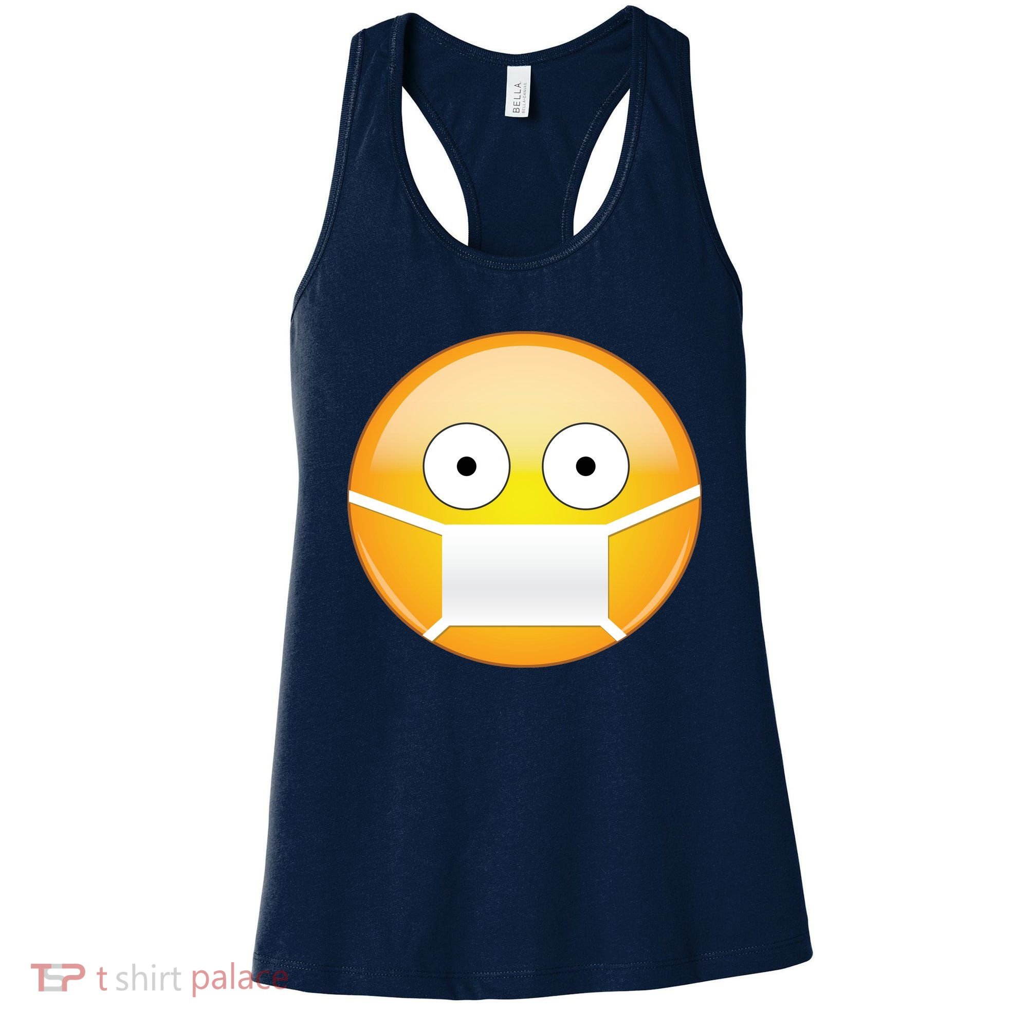 Face Medical Mask Emoji Women's Tank Top