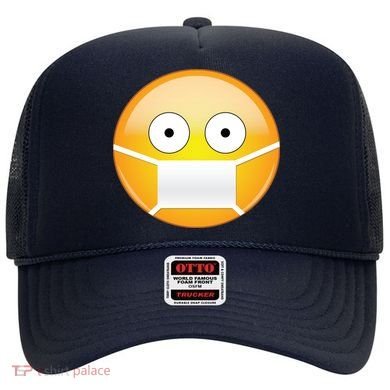 Face Medical Mask Emoji Hat