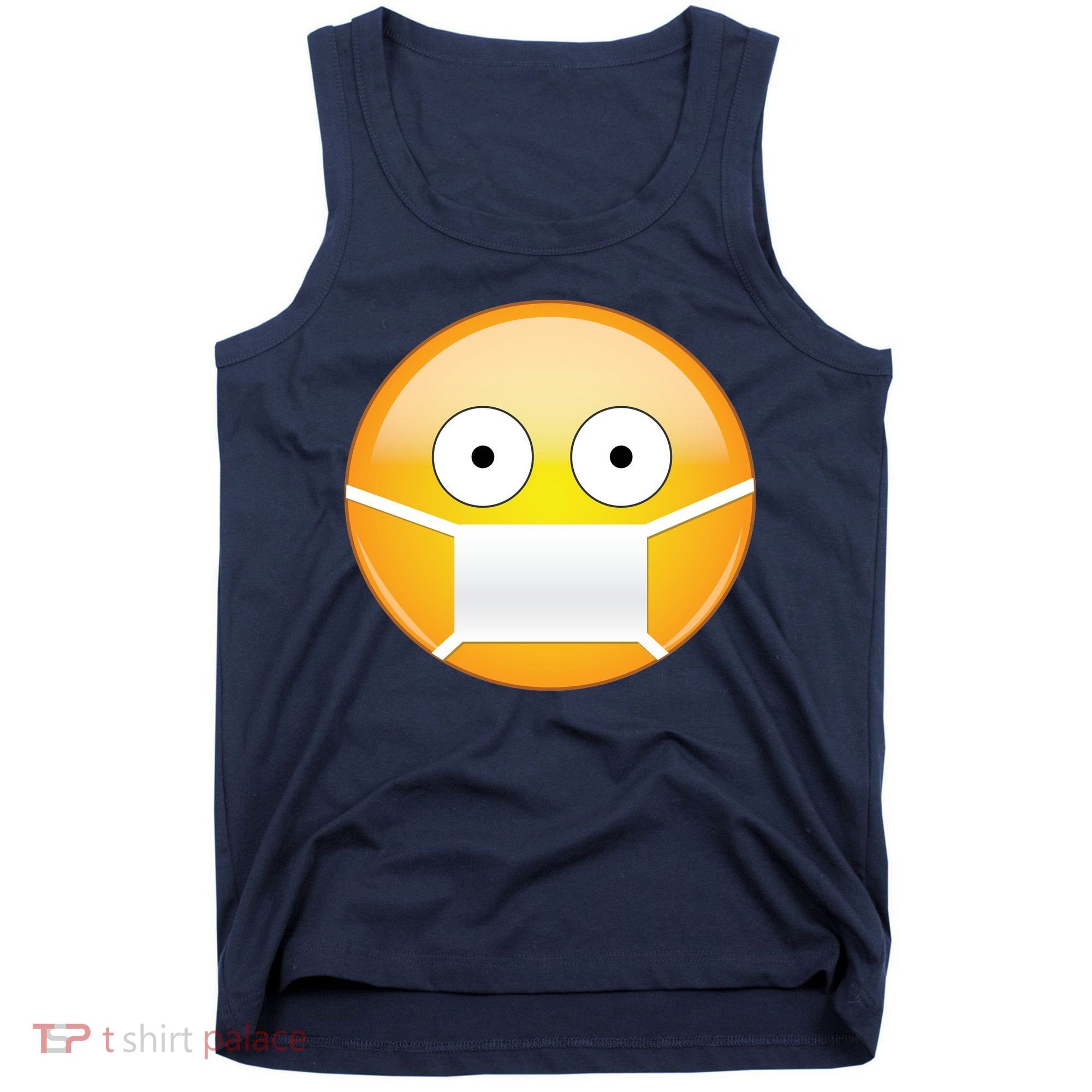 Face Medical Mask Emoji Tank Top