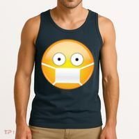 Face Medical Mask Emoji Tank Top thumb 3